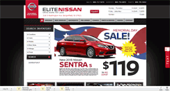 Desktop Screenshot of elitenissan.com